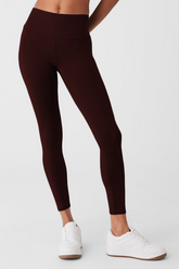 7/8 High-Waist Airlift Legging - Maroon